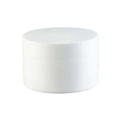 50 + 50g PP Plastic Cream Jar with Spoon Được làm từ 100% PP tươi và thời gian dẫn đầu 20 ngày cho bao bì mỹ phẩm