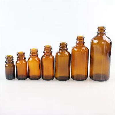 Wholesale Amber Brown YB Glass Bottle for Essential Oil in 5ml-200ml Sizes with Inert Non-Porous Properties