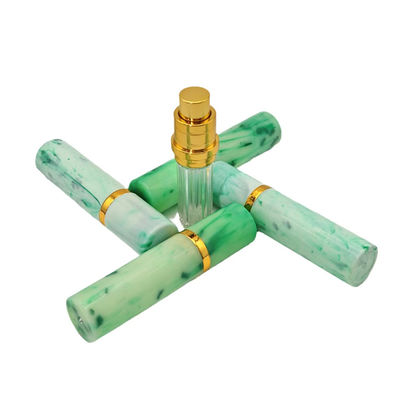 Đồ đá cẩm thạch kiểu dáng thanh lịch bề mặt ABS 5ml chai nước hoa với bình xịt đáy điền rất phổ biến bán hỗ trợ tùy chỉnh