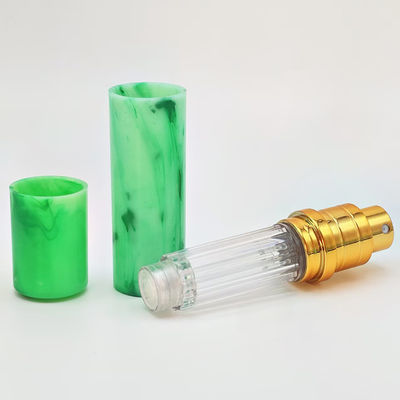 Đồ đá cẩm thạch kiểu dáng thanh lịch bề mặt ABS 5ml chai nước hoa với bình xịt đáy điền rất phổ biến bán hỗ trợ tùy chỉnh