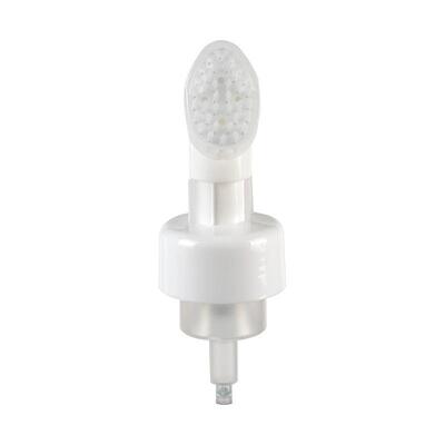 Máy bơm bọt có thể bơm lại 42mm có in lụa và bàn chải silicon để chăm sóc da