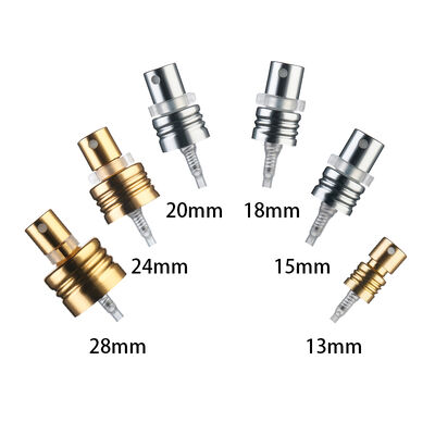 Máy phun sương mù mịn bằng nhôm có kích thước cổ từ 13mm đến 28mm