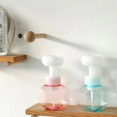 Bình xịt tạo bọt hình hoa 300ml hình bàn chân mèo dùng cho xà phòng tạo bọt và dụng cụ phân phối sữa rửa mặt