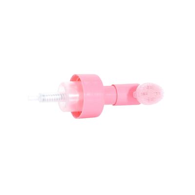 Máy bơm bọt 42/43mm với bàn chải silicone để làm sạch khuôn mặt - Máy bơm mỹ phẩm chống rò rỉ