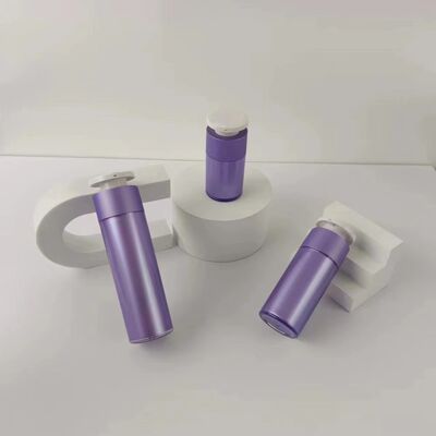 Chai Nhựa Acrylic Hình Trái Tim Không Khí với In Lụa Tùy Chỉnh và Thiết Kế Chống Rò Rỉ cho Sữa Dưỡng Mỹ Phẩm