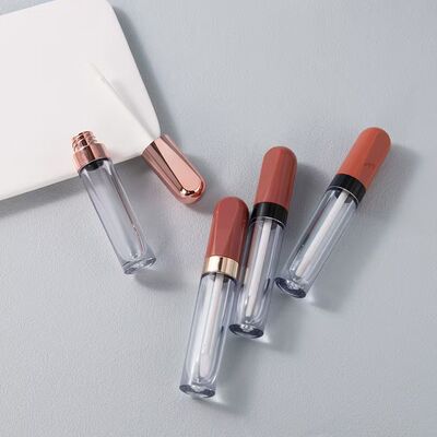 4.5ml ống sợi môi bằng nhựa với màu sắc tùy chỉnh và thiết kế chống rò rỉ cho các sản phẩm chăm sóc môi