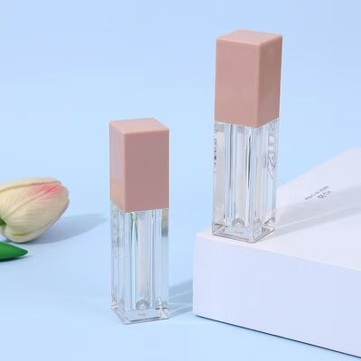 Hình vuông 7ml Màu tùy chỉnh ống mờ môi rỗng hộp mờ môi cho son môi lỏng