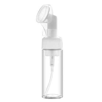 100ml 200ml Thử dụng nhiều lần silicone bàn chải bọt chai với bơm bọt cho mặt làm sạch và xà phòng