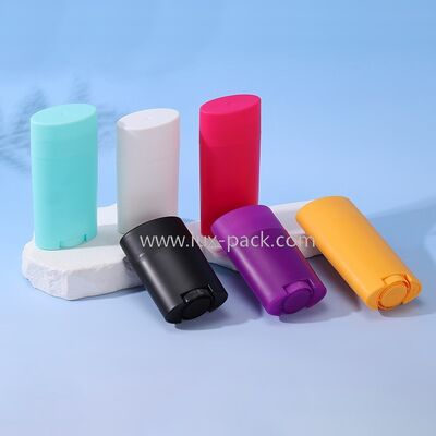 Vật liệu PP 35g 50g 70g Thịt khử mùi rỗng với in lụa và in nóng để đóng gói tùy chỉnh