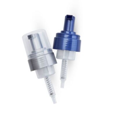 Máy bơm bọt mạ điện toàn thân 40mm 42mm với đầu ra bọt cao dành cho sữa rửa mặt cao cấp