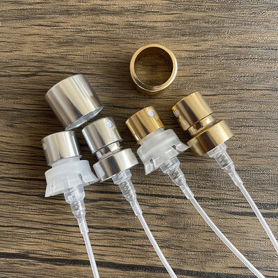 Máy phun sương mù mịn nhôm nhựa 15mm kích thước cổ với niêm phong chống rò rỉ cho nước hoa