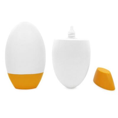 50ml Custom Colors Leak-Proof Cosmetic Plastic Bottle cho hộp kem chống nắng và kem