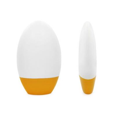 chai PET hình trứng màu hồng dễ thương 50ml Sun Protection Serum Bao bì kích thước du lịch