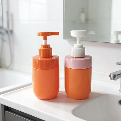 Chai PET mỹ phẩm nhẹ chống vỡ pha lê 200ml có bơm kem dưỡng da cho bao bì chăm sóc da