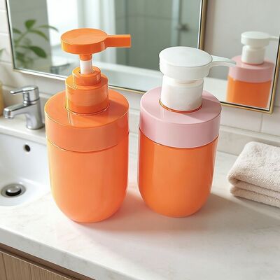 Chai PET mỹ phẩm nhẹ chống vỡ pha lê 200ml có bơm kem dưỡng da cho bao bì chăm sóc da