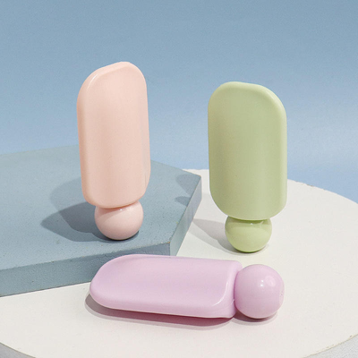 Đồ bán buôn Quad Square Face Hand Cream Bottle 40ml PET Pump Sunscreen Lotion Skincare Cosmetic Packaging với Logo tùy chỉnh