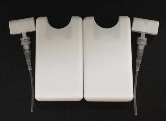 Bình xịt nước hoa màu trắng 20ml bằng nhựa dạng thẻ tín dụng