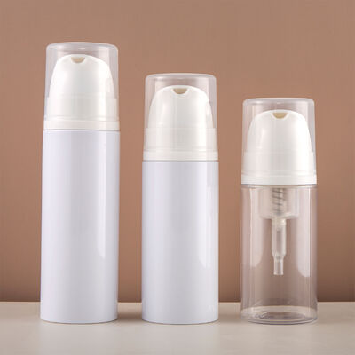 Đồ bán buôn PET PP bọt máy bơm chai 100ml 120ml 150ml với thiết kế chống rò rỉ cho chất tẩy rửa khuôn mặt và xà phòng lỏng