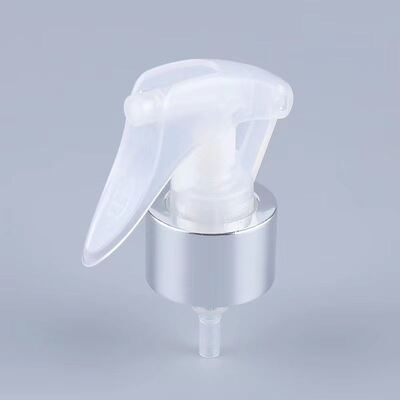 Vòng nhôm 24/410 28/410 Máy phun kích hoạt mini bằng nhựa có kẹp Sản xuất lớn
