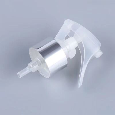 Vòng nhôm 24/410 28/410 Máy phun kích hoạt mini bằng nhựa có kẹp Sản xuất lớn