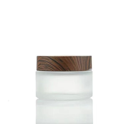 5g 10g 15g 30g 50g Thùng kem kính lạnh rỗng Khóa trang vật liệu Thùng gỗ tự nhiên cho Eye Cream Mặt nạ