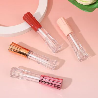 Tuýp son bóng nhựa bán buôn 6ml - Hộp đựng mỹ phẩm rỗng chống rò rỉ cho trang điểm môi
