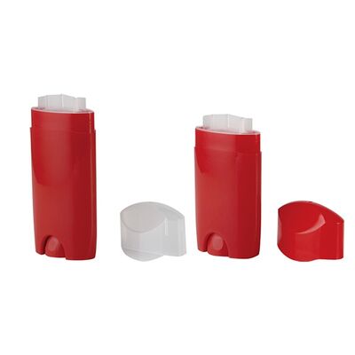 Nhập khẩu bán buôn màu tùy chỉnh 50ml 80ml PP ống khử mùi nhựa với in màn hình lụa Bao bì mỹ phẩm trống