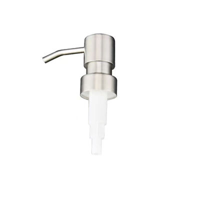 Máy bơm phân phối kem dưỡng da lò xo bên ngoài bằng thép không gỉ 28mm bền bỉ cho chai mỹ phẩm