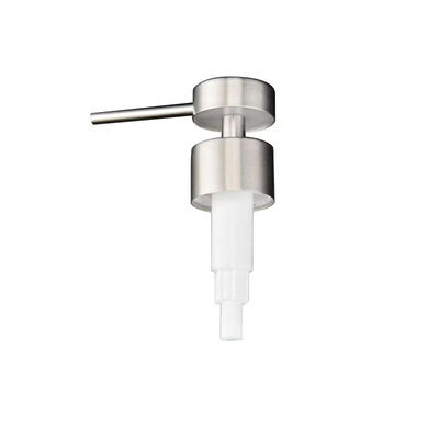 Máy bơm phân phối kem dưỡng da lò xo bên ngoài bằng thép không gỉ 28mm bền bỉ cho chai mỹ phẩm