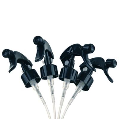 Xịt kích hoạt PP tùy chỉnh với khóa nút cho kích thước cổ 24/410 28/410