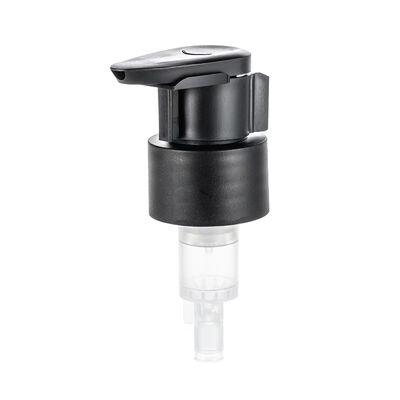 Máy bơm kem 24/410 28/410 tùy chỉnh với lõi bơm bên ngoài và thiết kế khóa clip cho dầu gội và chăm sóc da