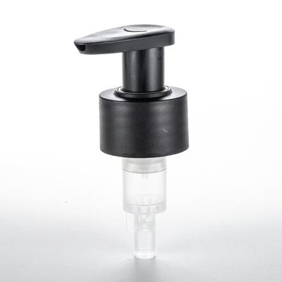 Máy bơm kem 24/410 28/410 tùy chỉnh với lõi bơm bên ngoài và thiết kế khóa clip cho dầu gội và chăm sóc da