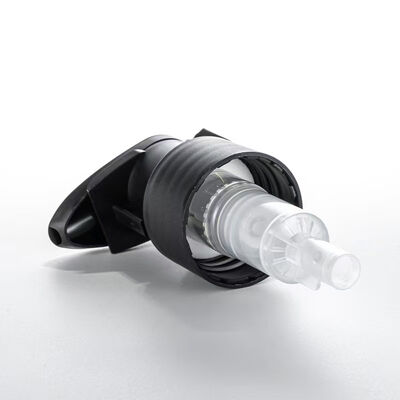 Máy bơm kem 24/410 28/410 tùy chỉnh với lõi bơm bên ngoài và thiết kế khóa clip cho dầu gội và chăm sóc da