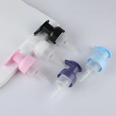 Customized 40mm Neck Size Anti-Leak Foam Pump Dispenser for Cosmetic Liquid Soap and Facial Cleanser