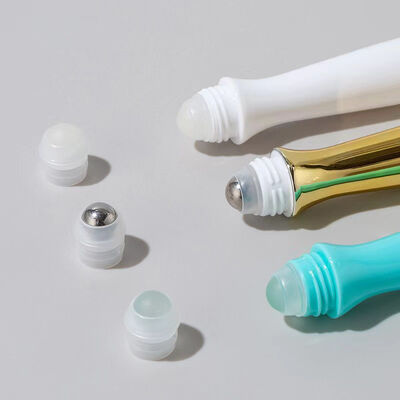 Portable Stainless Steel Roller Ball Roller Bottle with Leakproof Design and 10/15ml Capacity for Cosmetic Oils