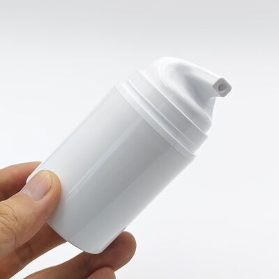 Customized Plastic 50g PP Airless Bottle with Vacuum Lotion Pump for Cosmetic Packaging