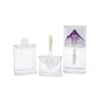 Hình dạng núi 3.5ml AS vật liệu ống sợi môi nhựa được sử dụng cho bao bì mỹ phẩm